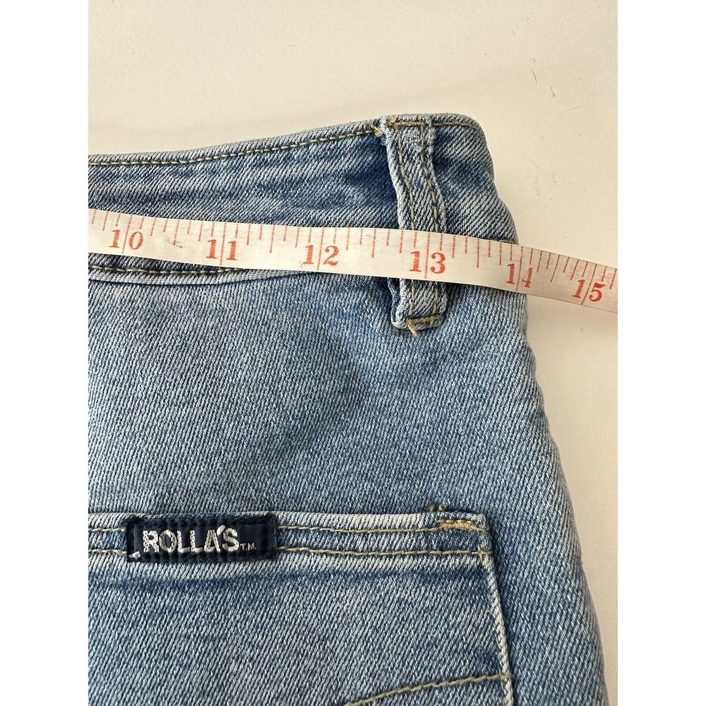 Rolla's Original Jeans Women Size‎ 30 Blue High Rise Stretch Denim Ankle - Picture 9 of 10